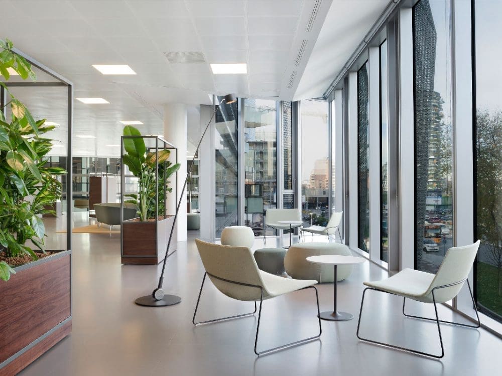 Office flooring - BNP Paribas Green Hub