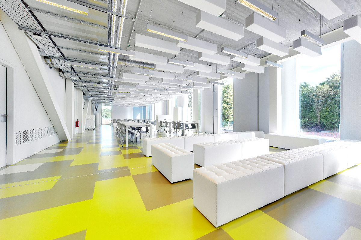 Modern design flooring - STEDELIJK LYCEUM SPORTSCHOOL WILRIJK