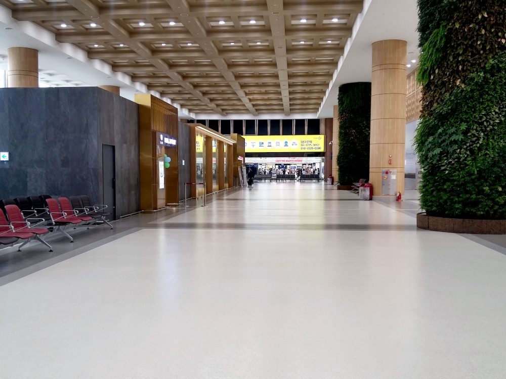 Flooring for airports - Gimpo International Airport · Seoul