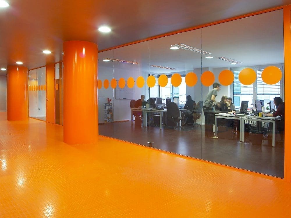 Office flooring - ISKON