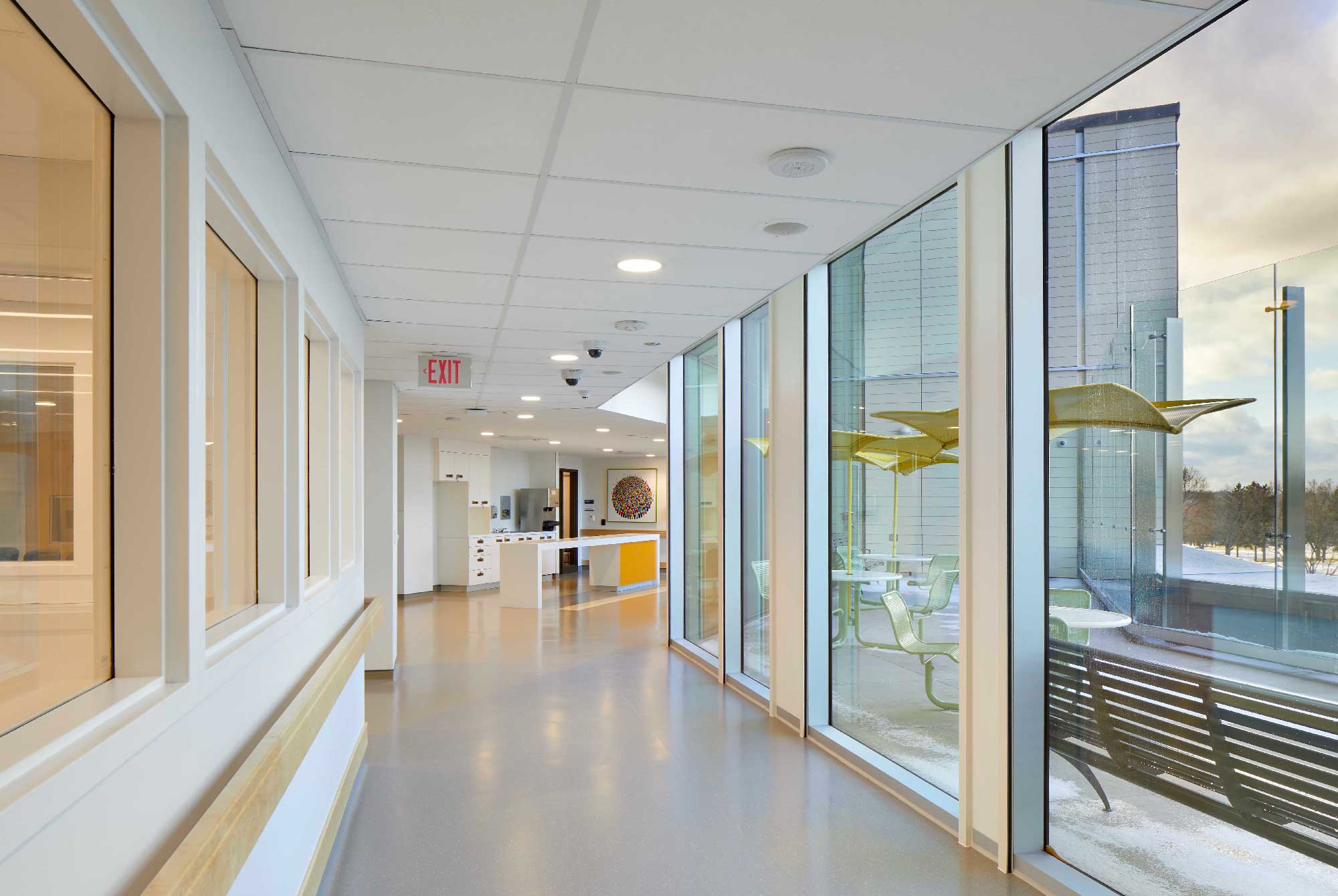 Modern design floor - CAMBRIDGE MEMORIAL HOSPITAL