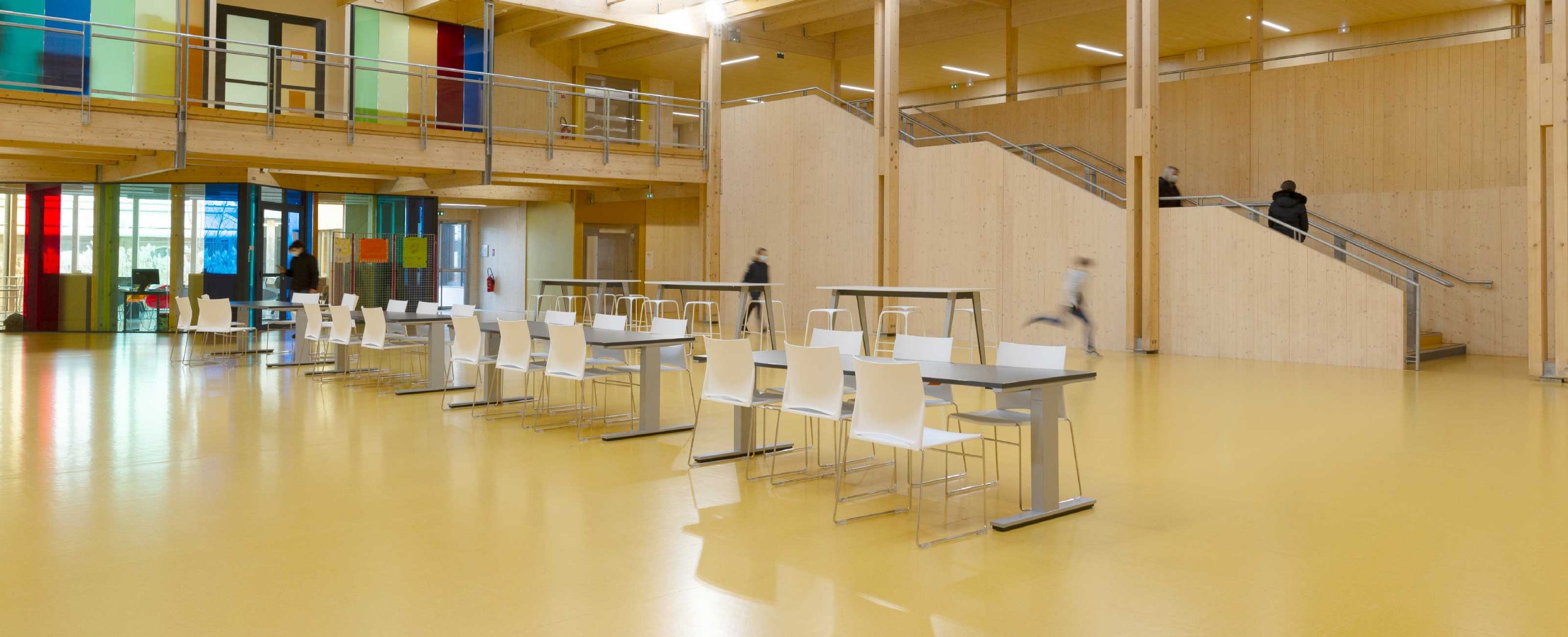 Pavimenti design moderno - Pavimento per scuole - Elsa Triolet College
