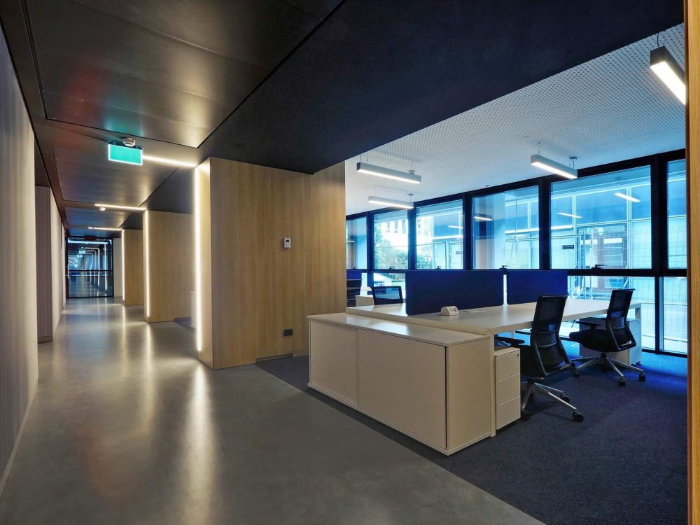 Office flooring - SIAE OFFICES