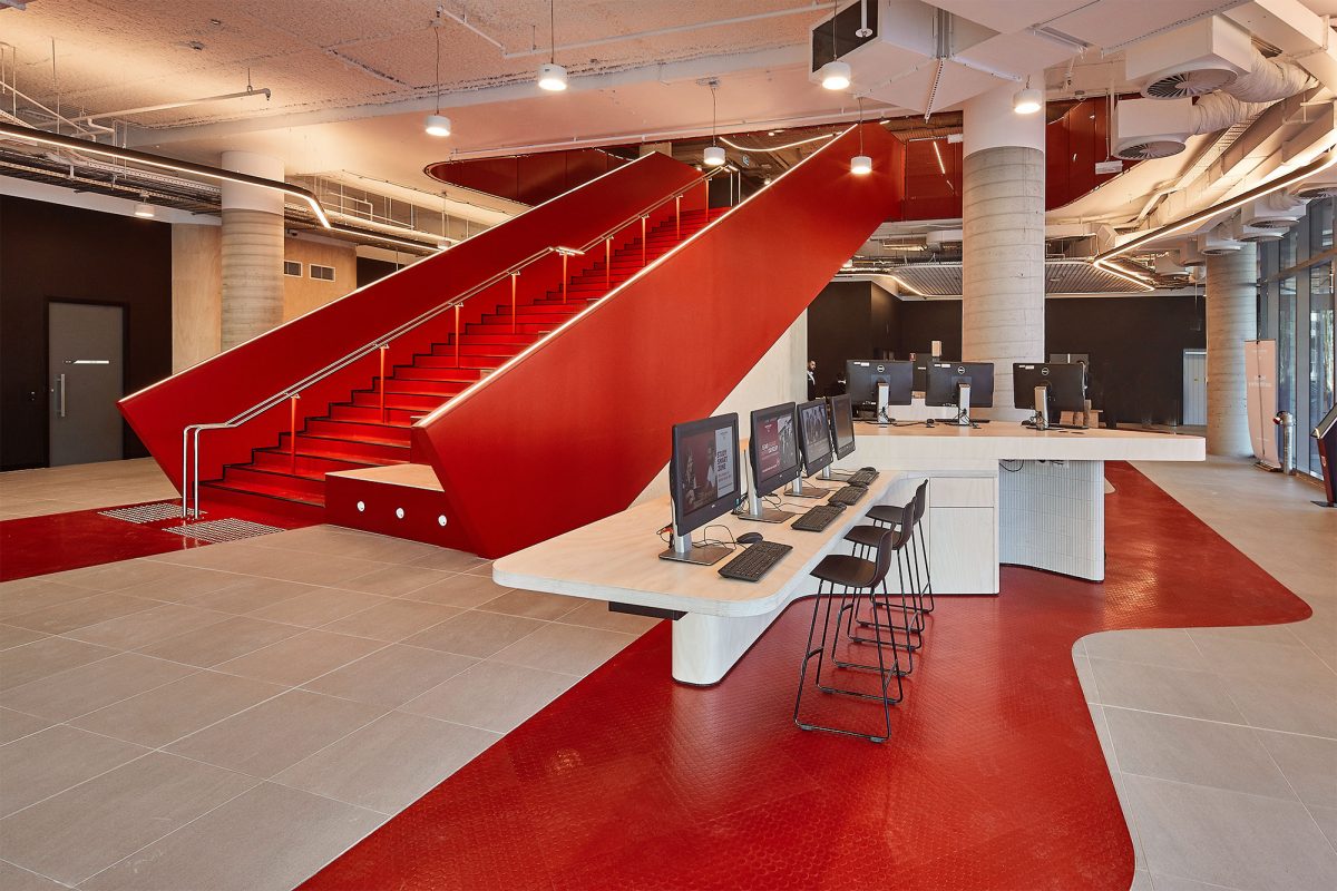 Pavimento design moderno - University of western Sydney