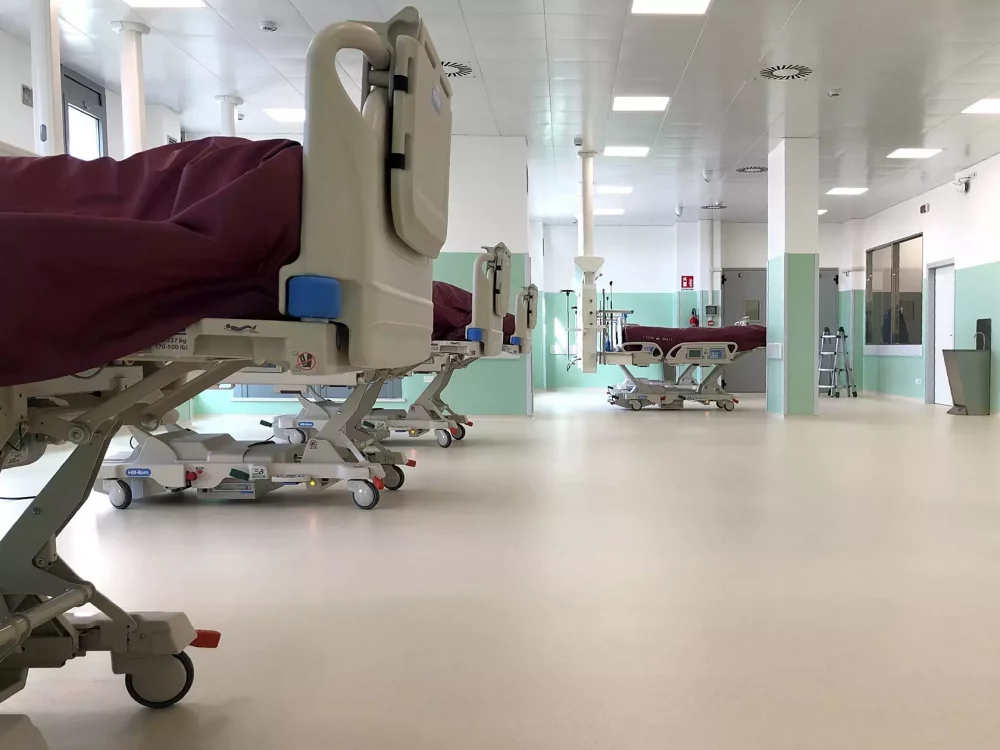 Hospital flooring - SS. Annunziata Hospital
