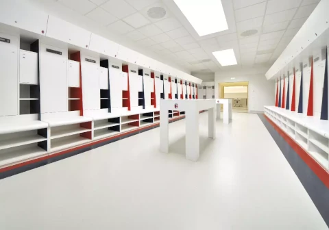 Modern design floor - BOLOGNA CALCIO TRAINING CENTER