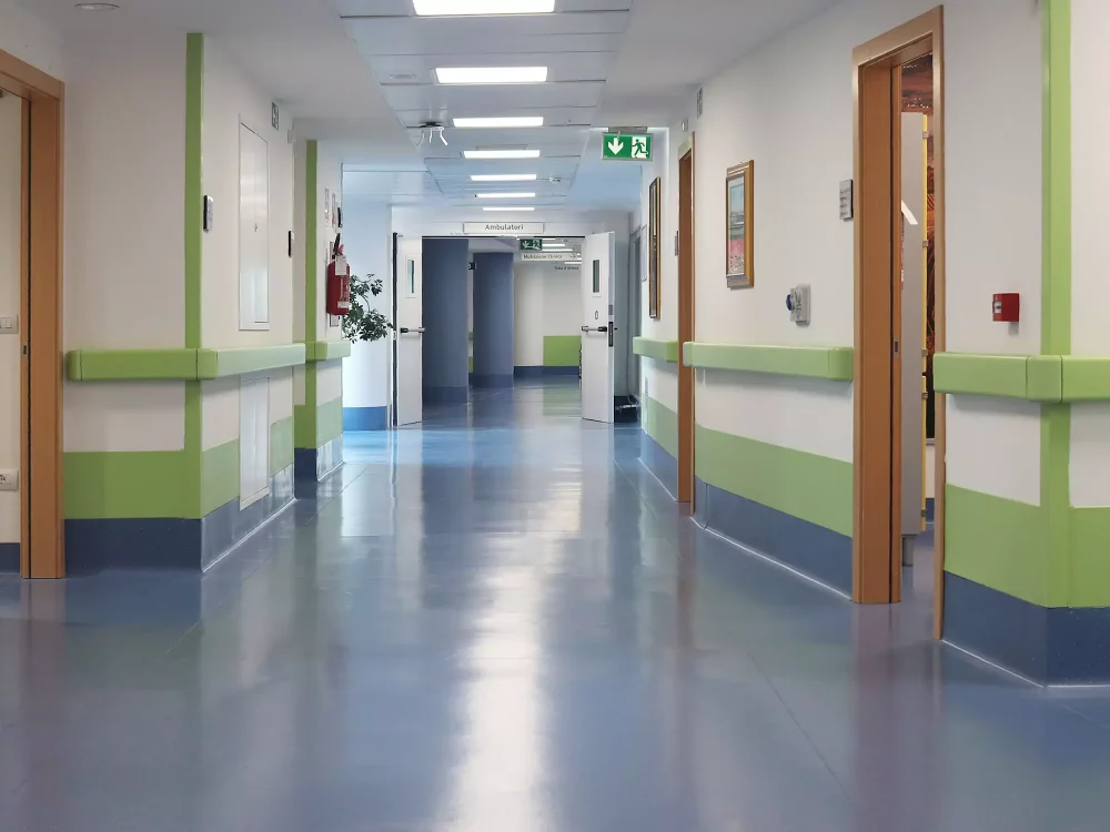 Hospital flooring - Hospital Michele & Pietro Ferrero