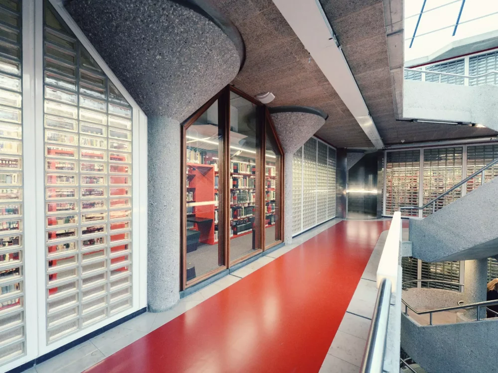 Universitiess Rubber Flooring - University Library Leiden