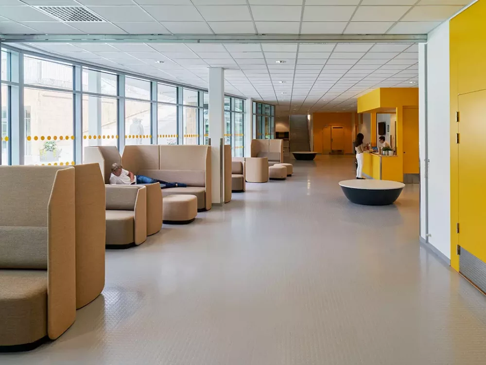 Universitiess Rubber Flooring - Vaxholm Campus