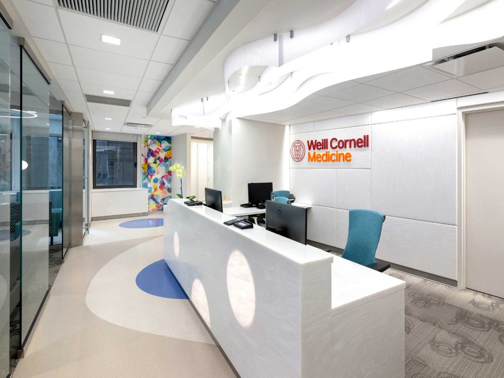 Hospital flooring - Weil Cornell Medicine