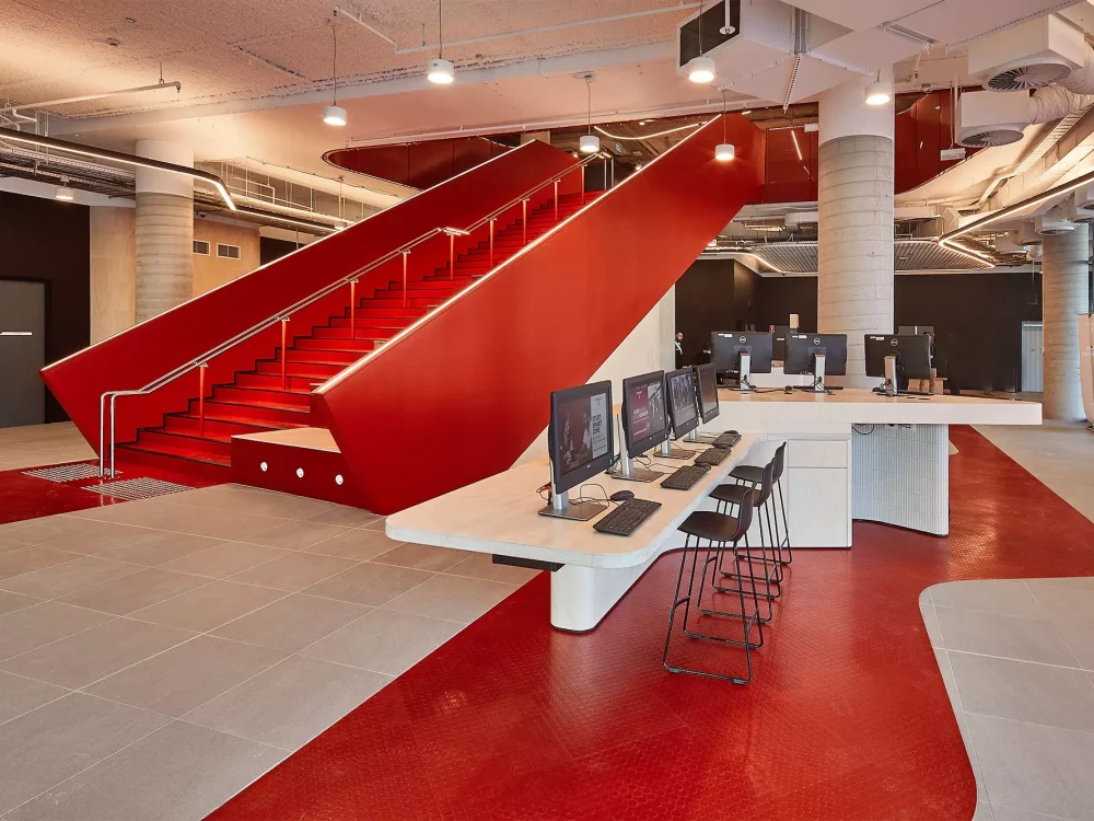 Universitiess Rubber Flooring - University of Western Sydney